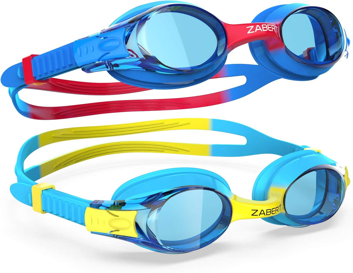 Skiennix K20 Swimming Goggles - Anti-Fog UV Protection for Kids Ages 3-10 | Includes Travel Bag