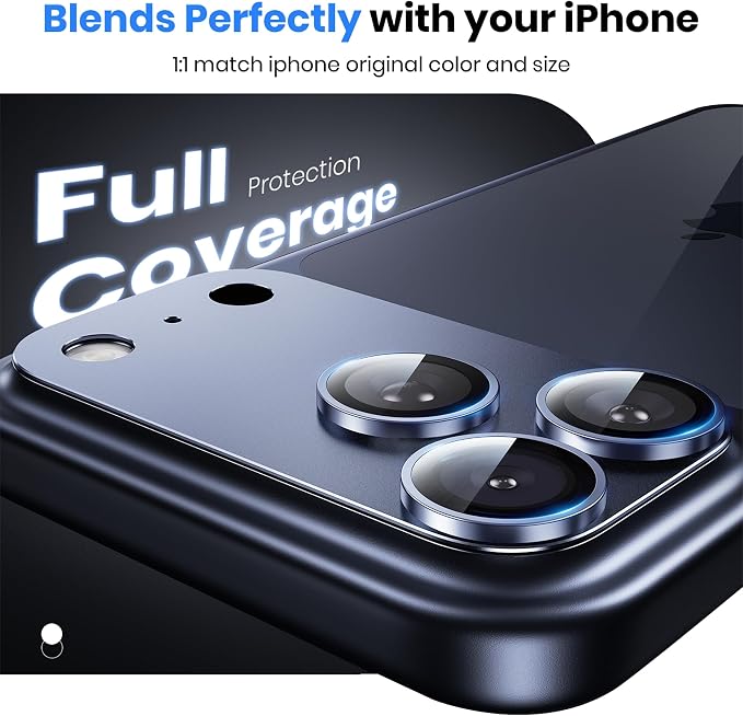 Hoerrye for iPhone 17 Pro Camera Lens Protector