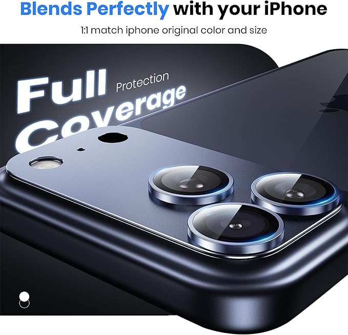 Hoerrye for iPhone 17 Pro Max Camera Lens Protector