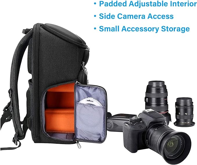 MOSISO Camera Backpack, DSLR/SLR/Mirrorless Photography Waterproof 17.3 inch