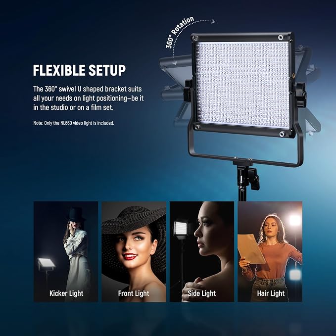 NEEWER Bi Color LED Studio Light