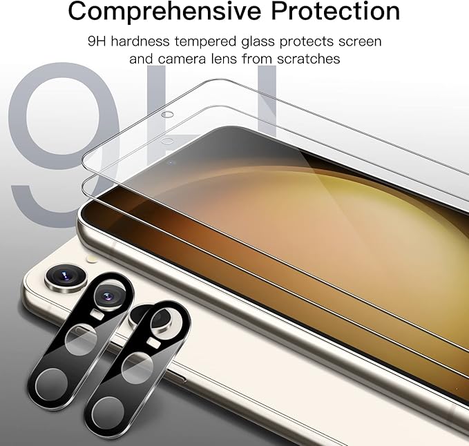 JETech Screen Protector for Samsung Galaxy S23 5G 6.1-Inch
