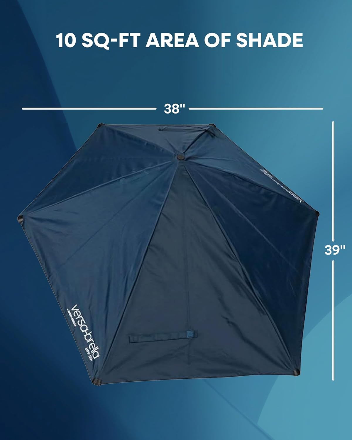 Sport-Brella Versa-Brella Adjustable SPF 50+ Umbrella - Universal Clamp for Easy Attachment