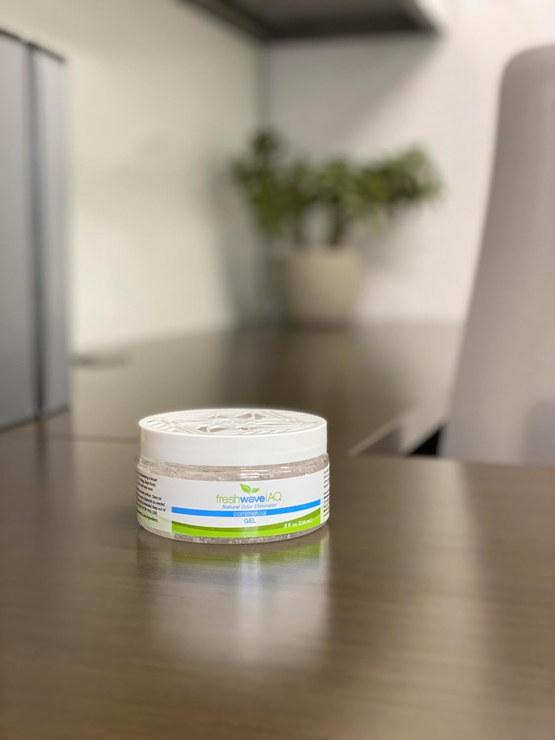Fresh Wave IAQ Commercial Odor Eliminating Gel, 8 Fl. Oz. | Odor Absorbers for Home | Safer Odor Relief | Natural Plant-Based Odor Eliminator | Replace Every 15-60 Days