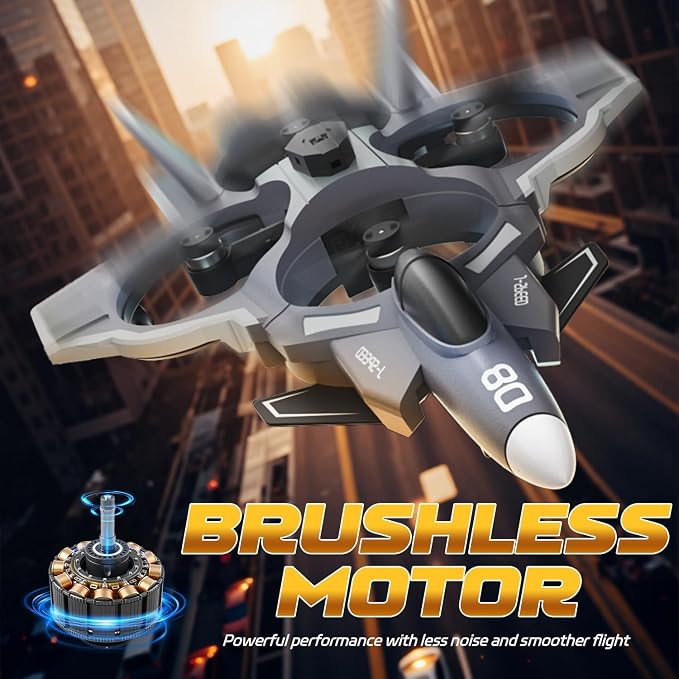 Snugzy RC Plane with Camera Brushless Remote Control with Screen 360° Flip