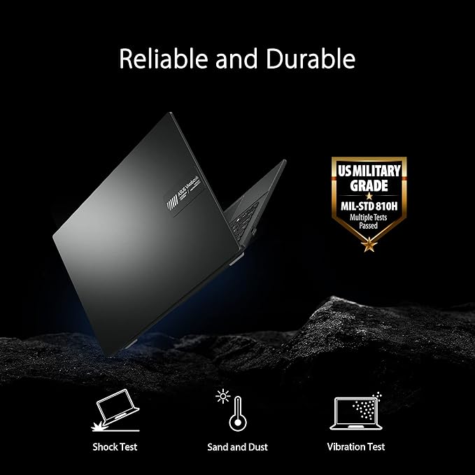 ASUS 2023 Vivobook Go 15 Laptop, 15.6" FHD Display, AMD Ryzen 5 7520U Processor, 8GB RAM, 512GB SSD, Windows 11 Home, Mixed Black, E1504FA-AS52