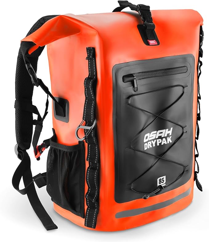 OSAH DRYPAK Waterproof Backpack Dry Bag 35L/55L/85L – Heavy Duty Roll-Top
