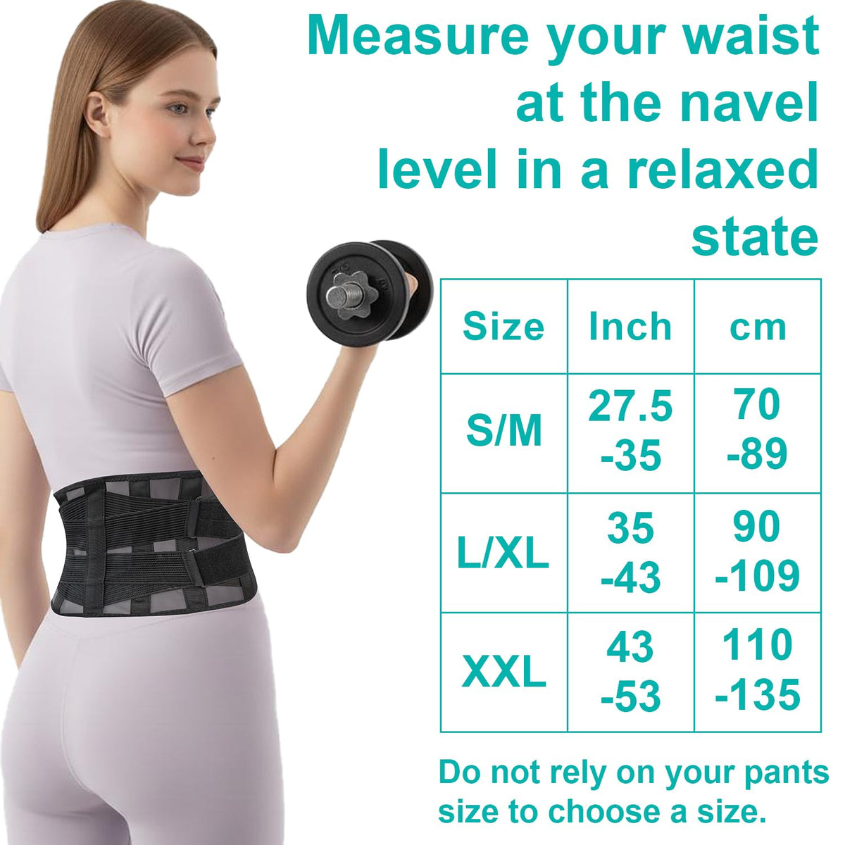Ultra Thin Lumbar Support Brace - Lightweight Back Pain Relief Belt for Men & Women | Breathable Mesh Design