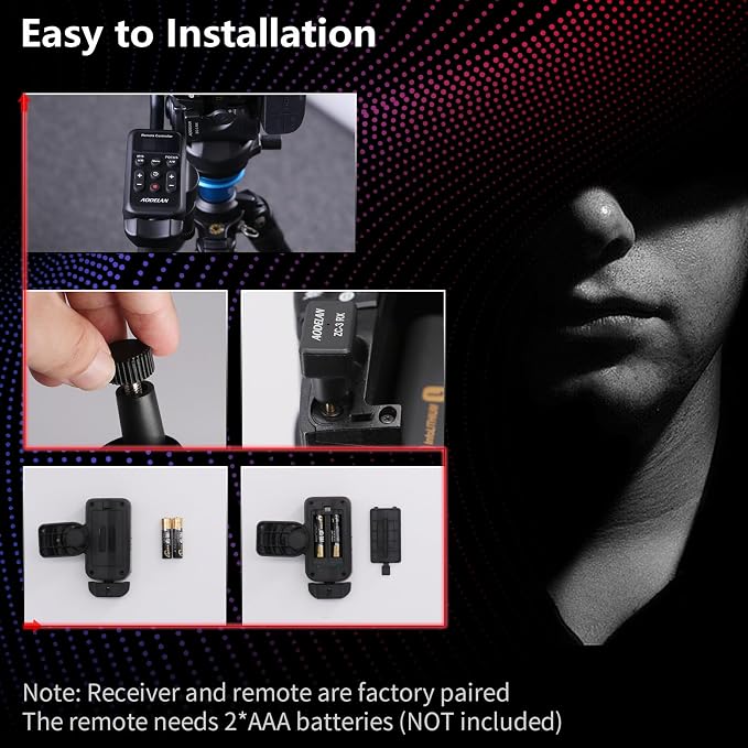 Wireless Camcorder LANC Remote Control