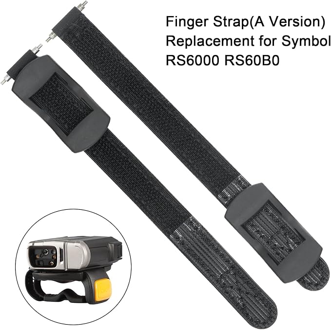 5PCS Finger Strap Replacement for Zebra Symbol RS6000 RS60B0 Ring Barcode