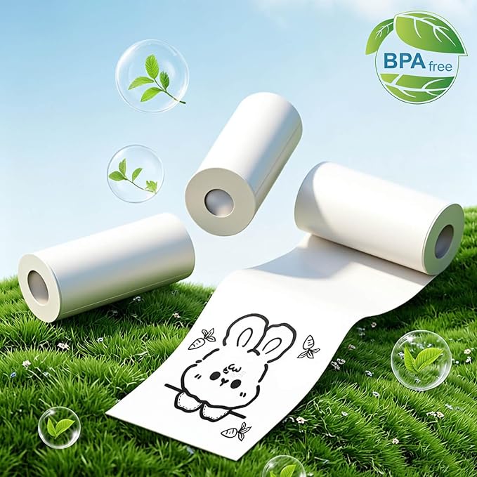 18 Rolls Kids Camera Paper Roll Refill Compatible