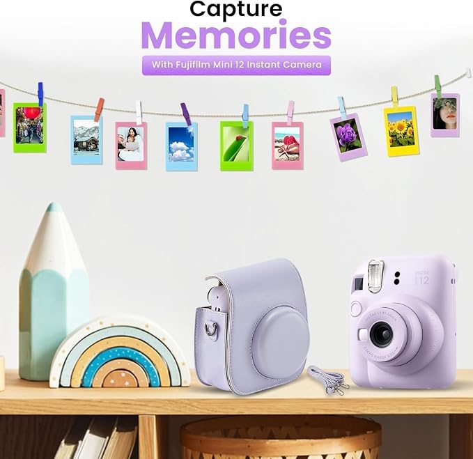 Fujifilm INSTAX MINI 12 Blue Bundle 2025)