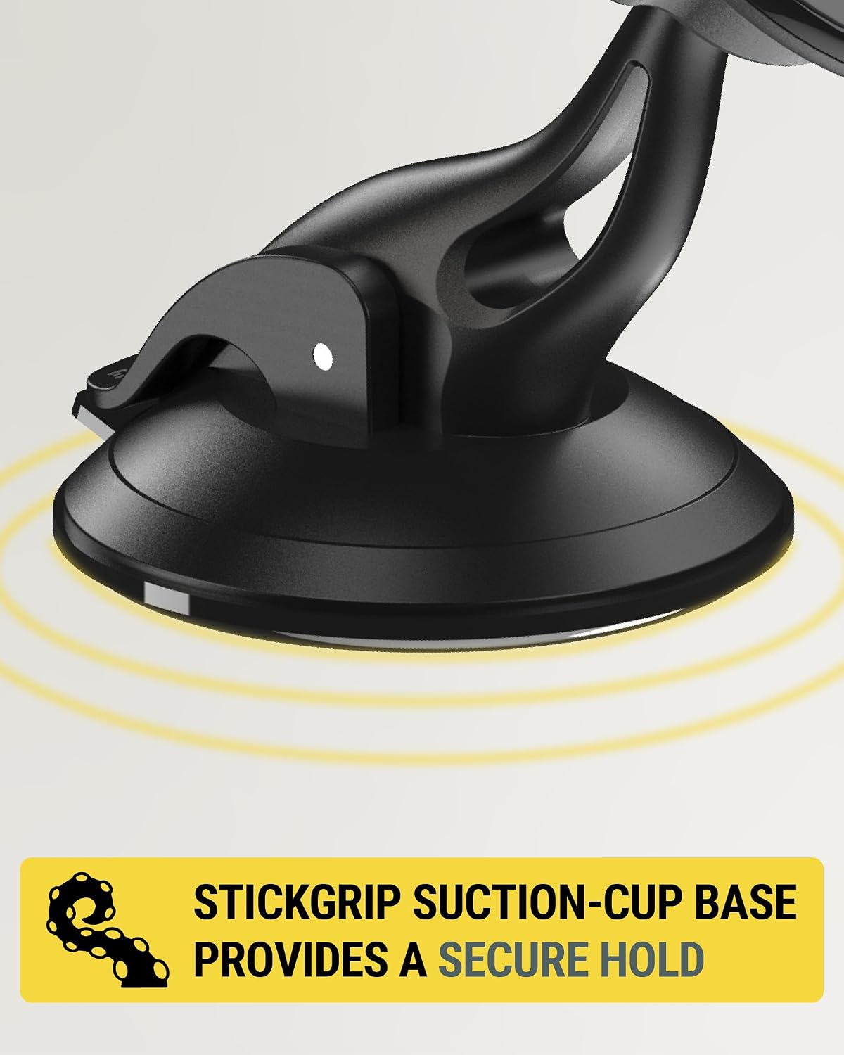 Scosche MagicMount™ SMSWD Magnetic Phone Holder for Car Dashboard/Windshield, MagSafe Stand, Suction Cup Phone Mount Compatible with iPhone 16 15 14 13 12 Series, Mag Safe Case & All Cell Phone