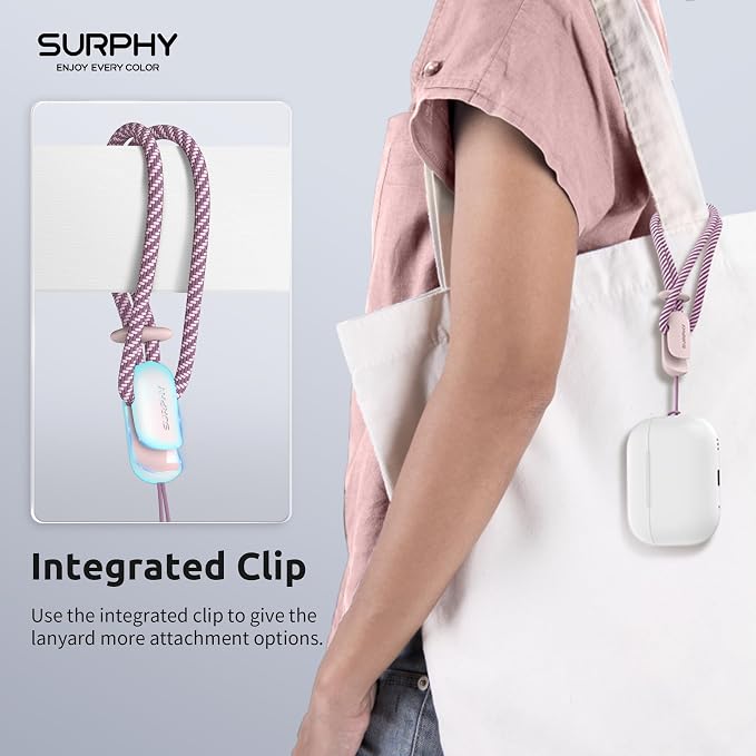 SURPHY 2 Pack Phone Lanyard for Cellphone Case, Phone Wrist Strap for Case