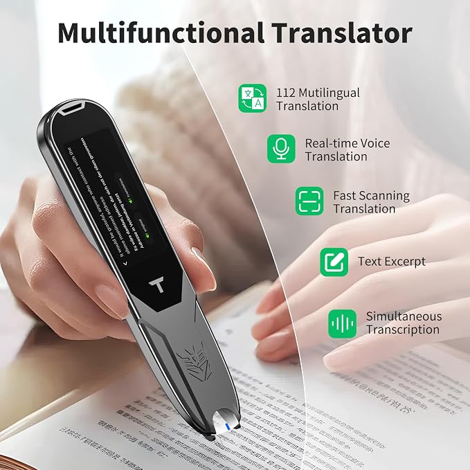 Translator Pen, Reading Pen for Dyslexia, Traductor De Voz Instantaneo