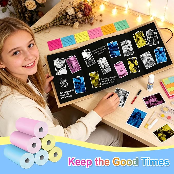 36 Rolls Kids Camera Paper Roll Refill Compatible