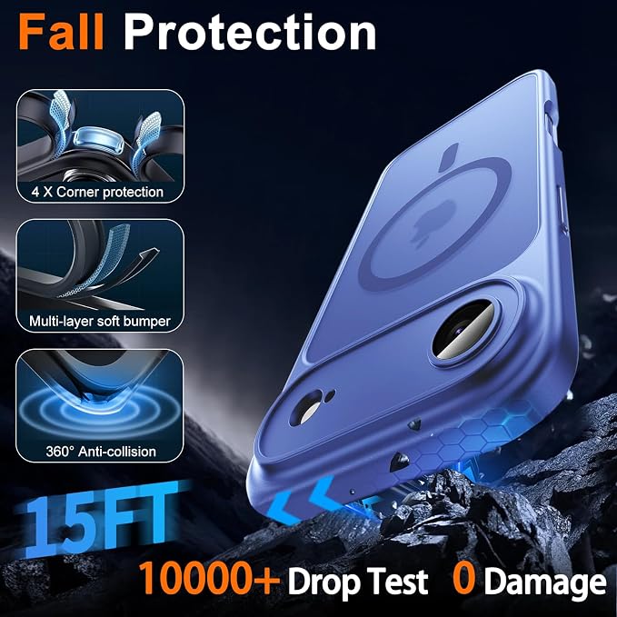 for iPhone Air Case, Magnetic iPhone 17 Air Phone Case