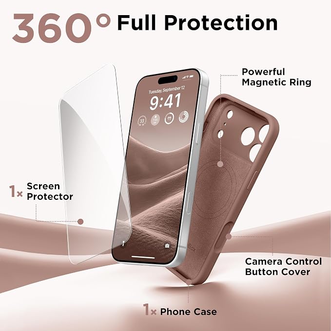 GolbinBox Magnetic for iPhone 17 Pro Case, Compatible