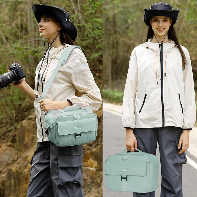 MOSISO Camera Shoulder Bag Case Crossbody Sling Purse, DSLR/SLR/Mirrorless