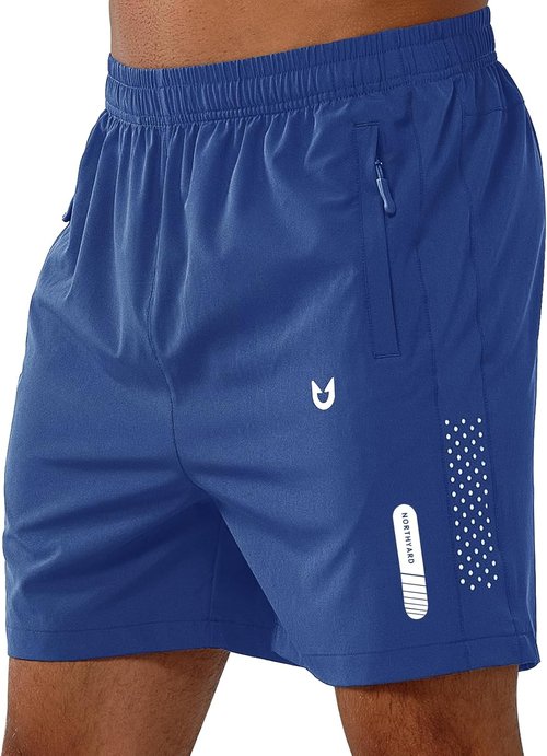 NORTHYARD Men's Athletic Running Shorts - Quick Dry Lightweight Gym Wear | 5"/7"/9" Options