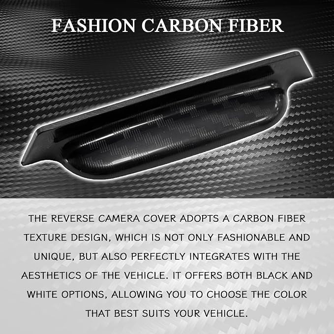 2PCS Universal Backup Camera Rain Shield, ABS Rear View Camera Anti-Rain Cover