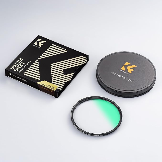 K&F CONCEPT 37mm Ultra-Low Reflectivity MCUV Lens Protection Filter 28