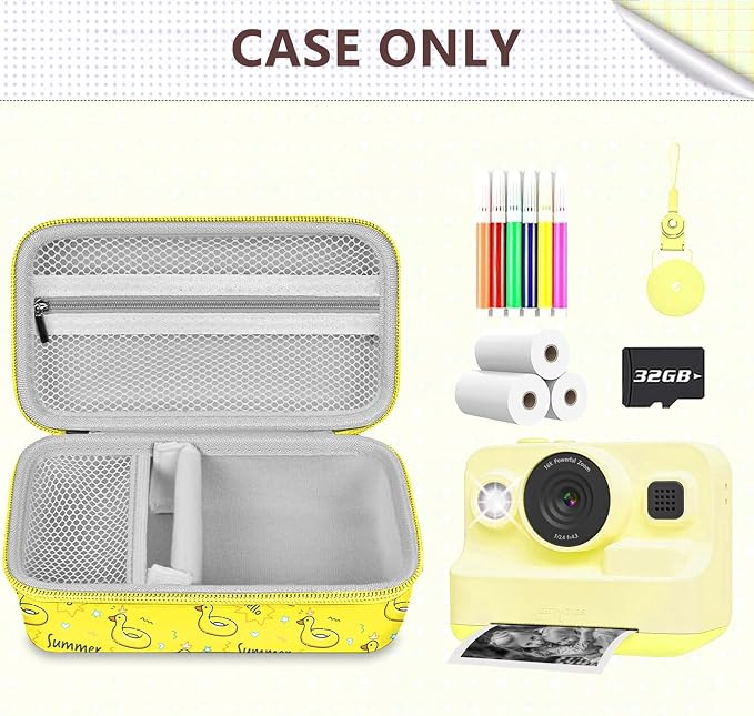 Leayjeen Kids Camera Case Compatible