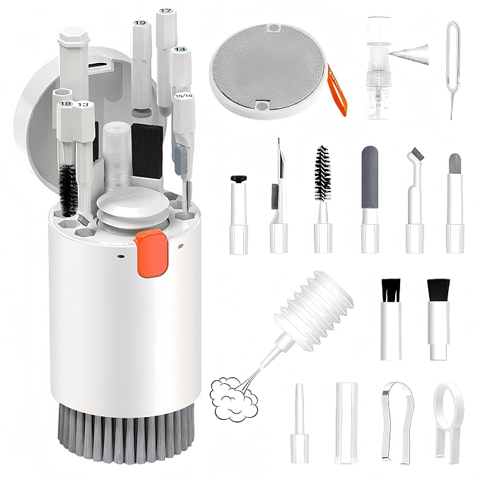 Laptop Phone Screen Cleaner Kit, Computer Keyboard Cleaning Kit, 20 in 1