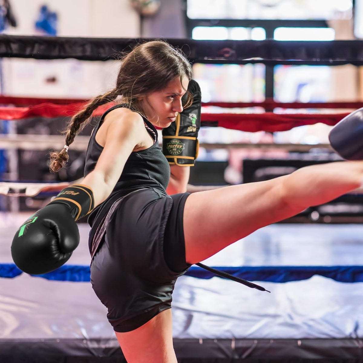 Regine Switzerland Boxing Gloves - Professional Sparring & Heavy Bag Training | Ideal for MMA & Kickboxing
