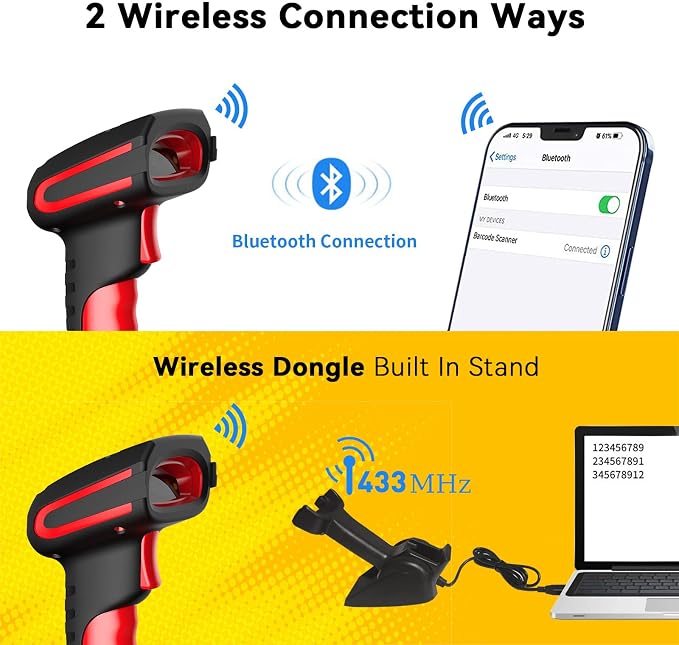 Alacrity Upgraded 2D Industrial Barcode Scanner