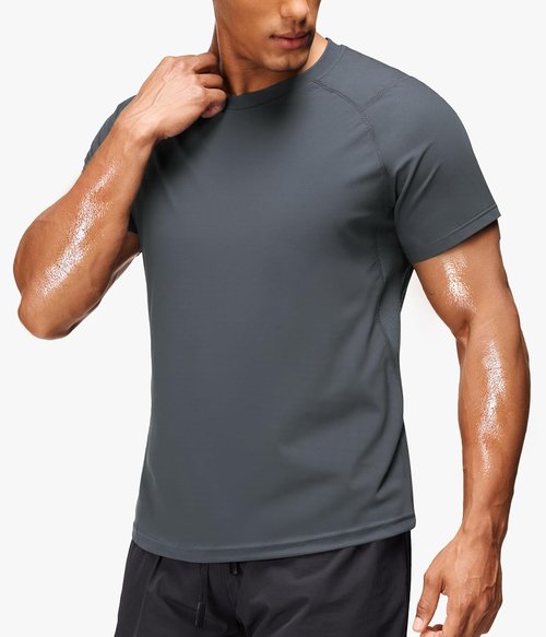 Junlan Sauna Shirt for Men - Slimming Waist Trainer Vest for Gym & Running