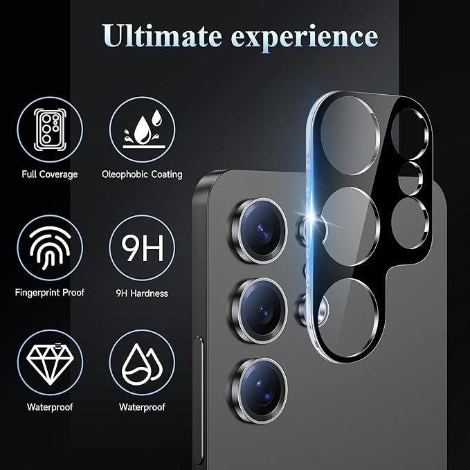 4 Pack Camera Lens Screen Protector