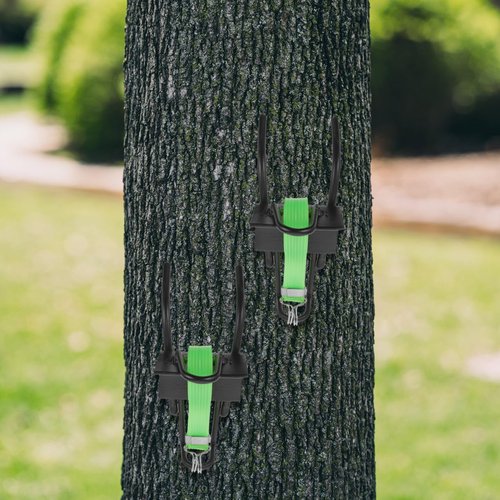 Levemolo Tree Climbing Shoes with Ankle Buckles and Steel Spikes Durable Non-Slip Climbing Tools Set for Outdoor Arborist Work and Recreational Tree