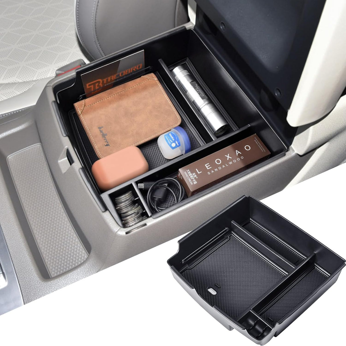 TACORBO Center Console Tray for Kia Carnival 2022-2026