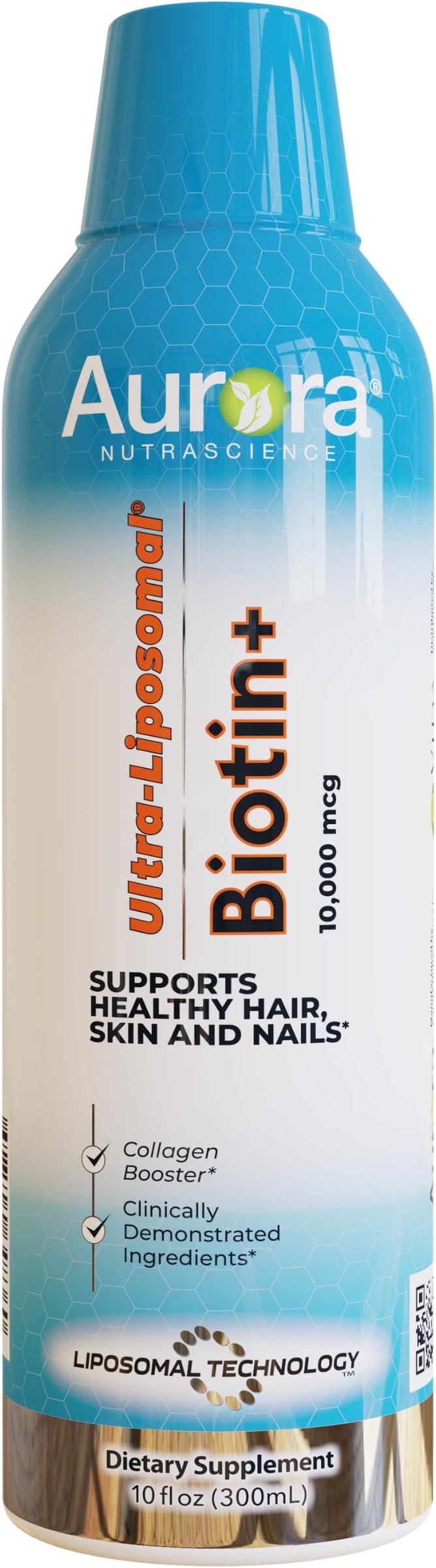 Aurora Nutrascience Mega-Liposomal Vitamin D3/K2 & Ultra Liposomal Biotin Bundle