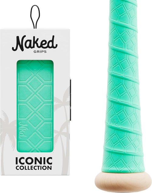 Naked Grips Iconic Collection - 1mm Baseball & Softball Bat Grips for Enhanced Control