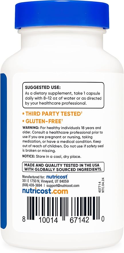 Nutricost Olive Leaf Extract (20% Oleuropein) 750 MG, 90 Capsules - Non-GMO, Gluten Free