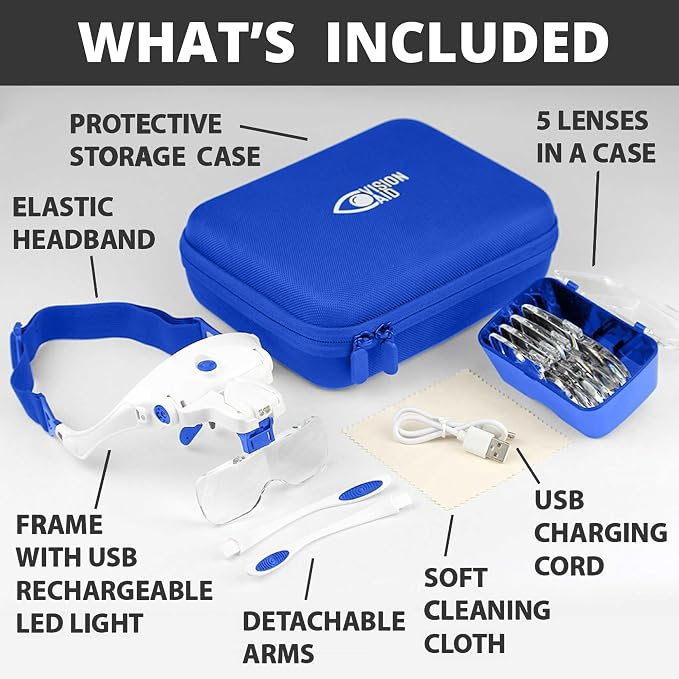 Vision Aid Expert Edition Magnifying Glasses
