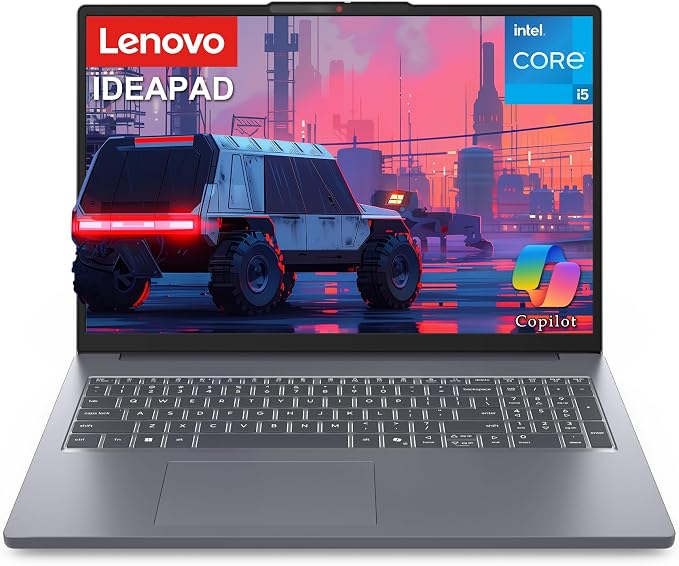 Lenovo 16" Numeric Keypad Intel i5-13420H 24GB DDR5 1TB SSD Laptop | FHD Display, WiFi 6, Privacy Webcam, Numeric Keypad, Windows 11, Luna Grey, 8-Core Performance