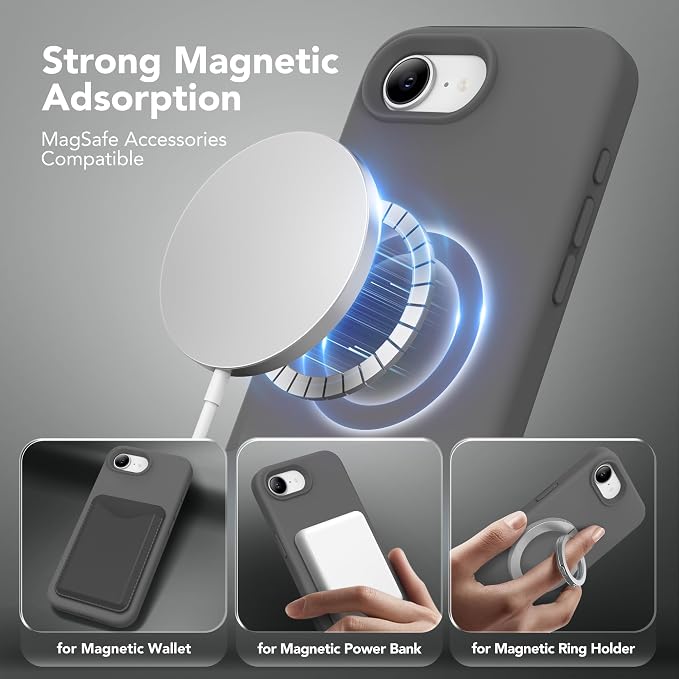 Magnetic for iPhone 17e/iPhone 16e Case, Compatible