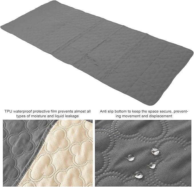 Dog Bed Blankets, Pet Bed Cover for Couch Sofa Bed, Anti Slip Bottom Bite Furniture Protector with TPU Film for Dogs and Cats (30x70inch)