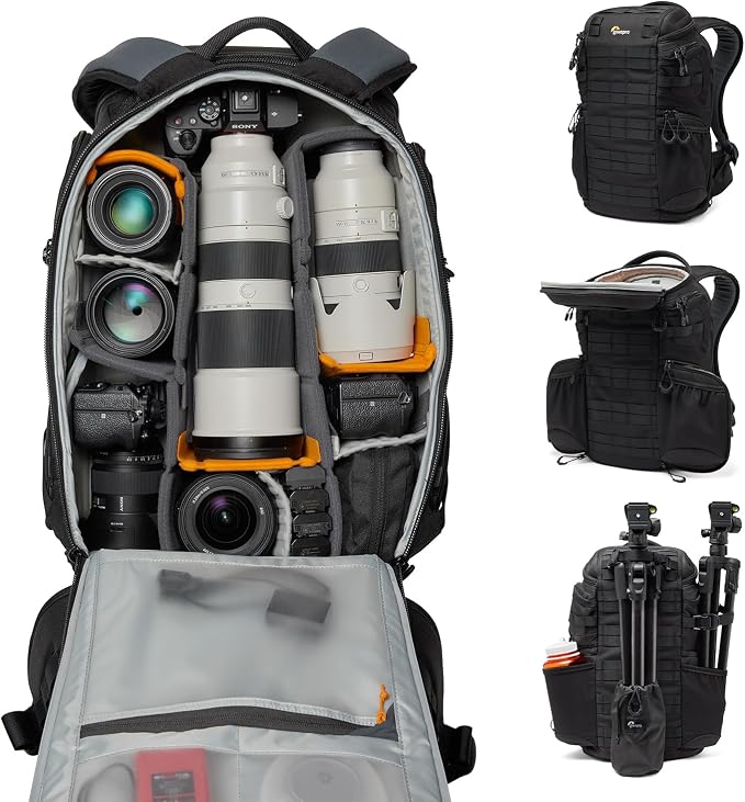 Lowepro ProTactic BP 450 AW III Camera Backpack, 4-point Access, Professional