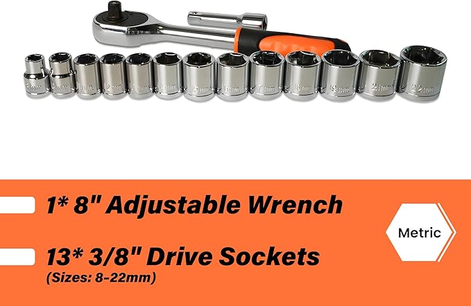 General Household Hand Tool Kit, Portable Complete Repair Tool Set for Homeowner Men, Basic Tool Box with Case for Home Car Dorm