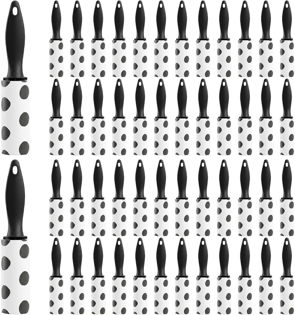 40 Pack Mini Lint Rollers, Travel Lint Roller with 1200 Sheets, Sticky Lints Remover for Clothes, Pet Hair, Furniture, Car Seats, Couch, Carpet (6.3 x 1.02 Inches)