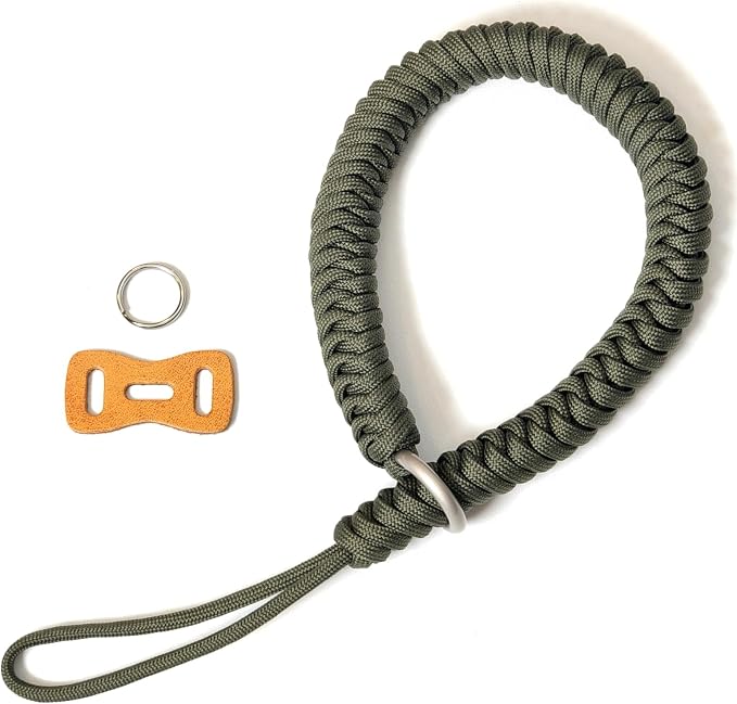 Noopel Camera Wrist Strap, Braided Nylon Hand Strap, Anti-Slip Secure Design