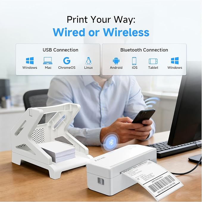 Bluetooth Thermal Label Printer