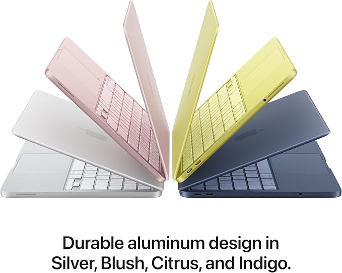 Apple 2026 MacBook Neo 13-inch Laptop with A18 Pro chip: Built for AI and Apple Intelligence, Liquid Retina Display, 8GB Unified Memory, 256GB SSD Storage; Blush with AppleCare+ (3 years)