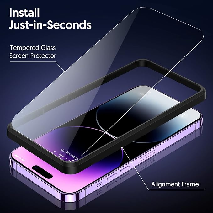 Fotbor for iPhone 14 Pro Max Screen Protector