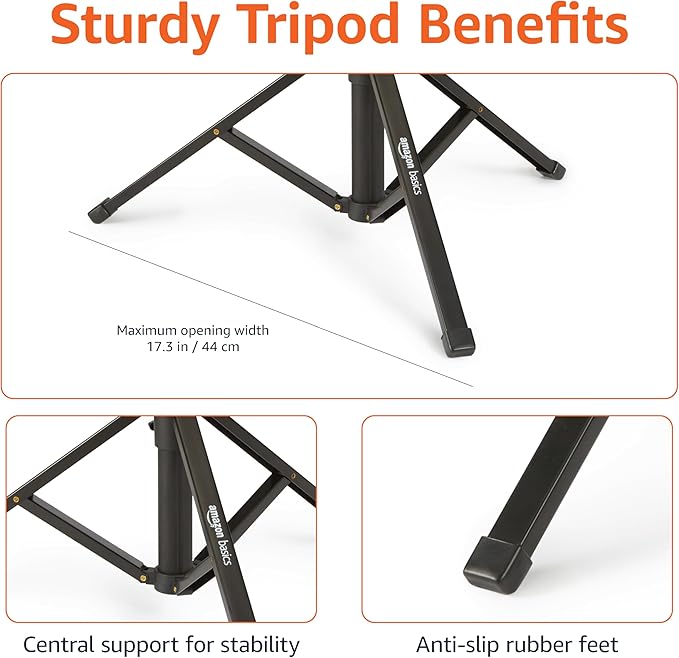 Amazon Basics 64-inch Extendable Tripod