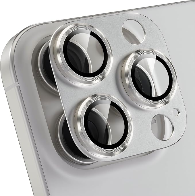 Choiche Compatible for iPhone 16 Pro/iPhone 16 Pro Max Camera Lens Protector